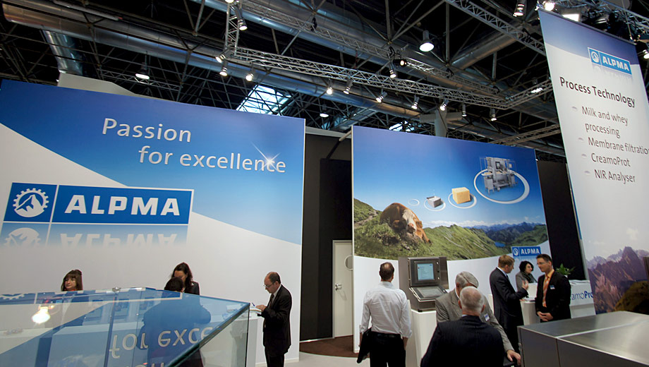 ALPMA Messestand auf der Interpack 2011