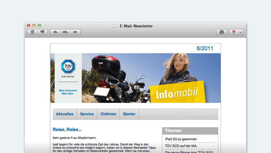 TÜV SÜD Auto Service Infomobil