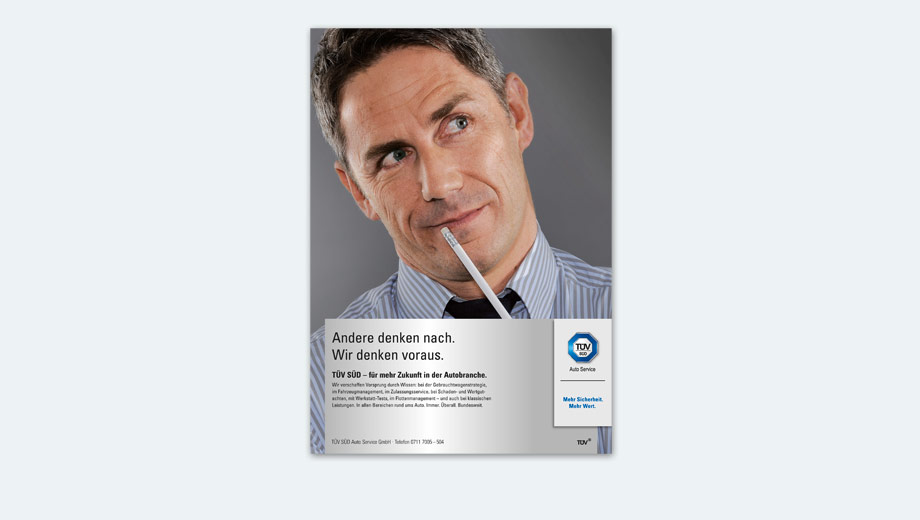 TÜV SÜD Auto Service Kampagnenmotiv 2011